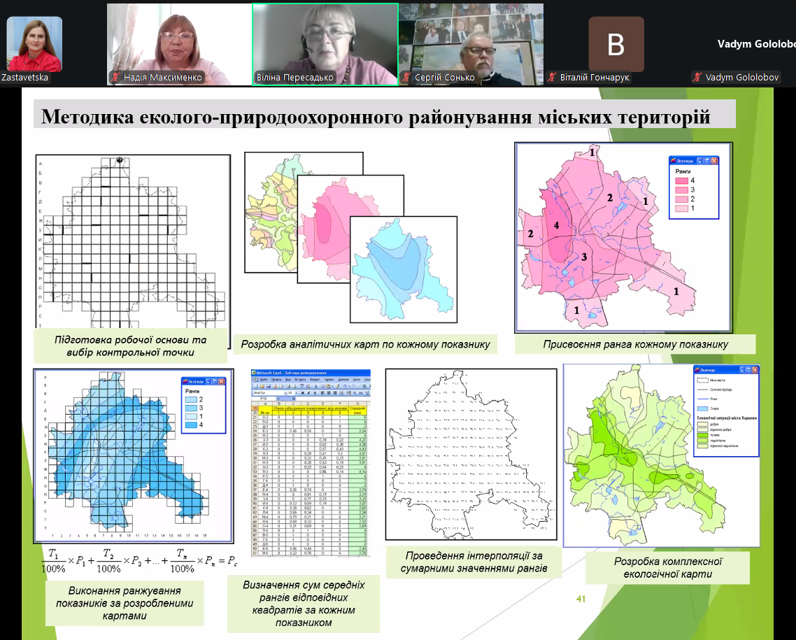 Доповідає проф. В.Пересадько.